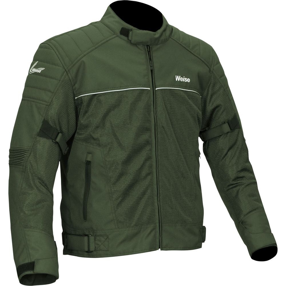 Weise Scout Textile Jacket Olive FREE 1 YEAR Returns, FREE UK Delivery | ThrottleChimp