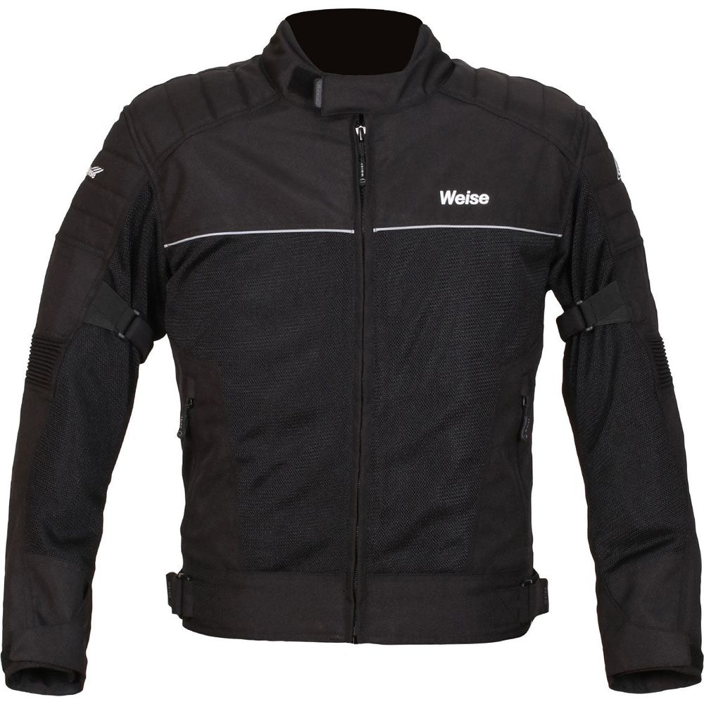 Weise Scout Textile Jacket Black FREE 1 YEAR Returns, FREE UK Delivery | ThrottleChimp