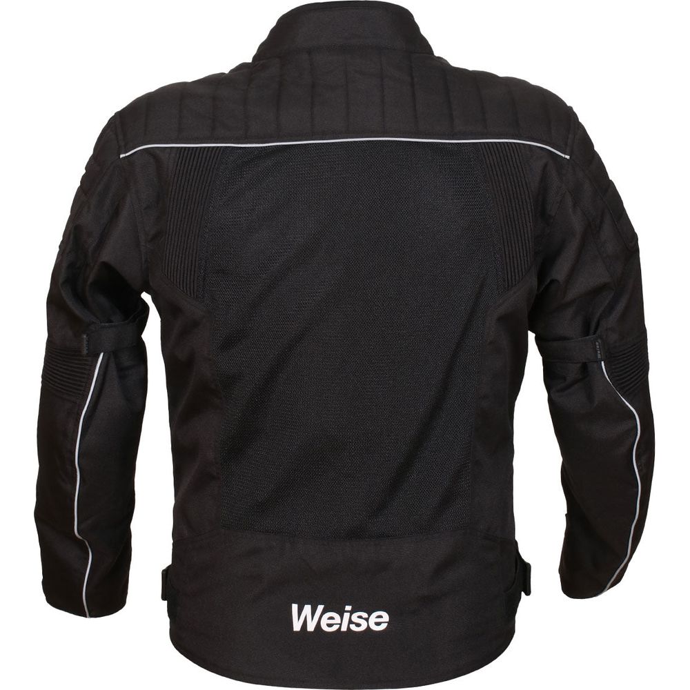Weise Scout Textile Jacket Black FREE 1 YEAR Returns, FREE UK Delivery | ThrottleChimp