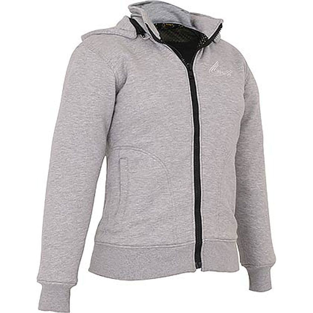 Weise Stealth Ladies Textile Hoodie Grey FREE 1 YEAR Returns, FREE UK Delivery | ThrottleChimp