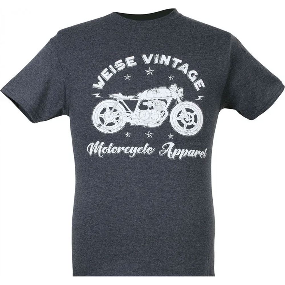 Weise Vintage T-Shirt Navy FREE 1 YEAR Returns, FREE UK Delivery | ThrottleChimp