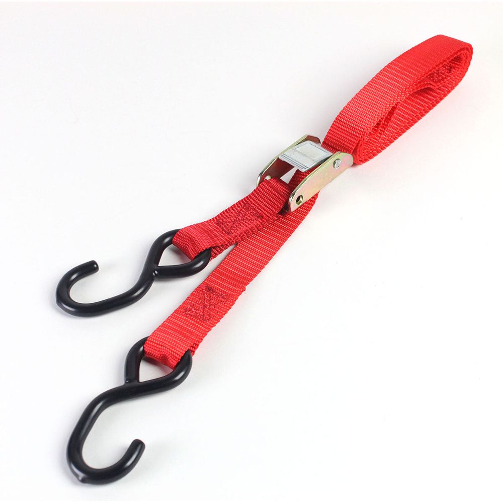 Bike It 4 Piece Autolock Tiedown Red FREE 1 YEAR Returns, FREE UK Delivery | ThrottleChimp