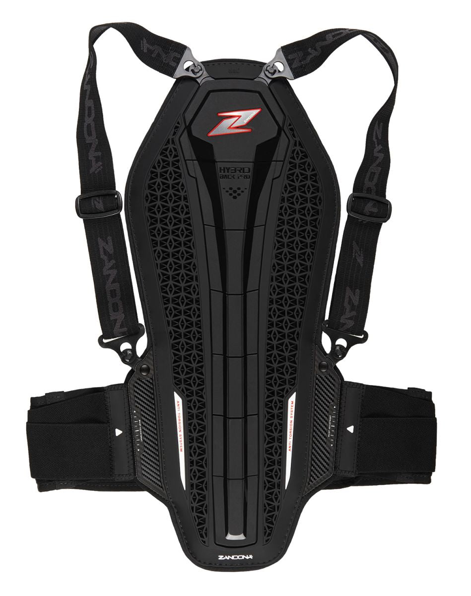 Zandona Hybrid Back Pro X7 Back Protector Black FREE 1 YEAR Returns, FREE UK Delivery | ThrottleChimp