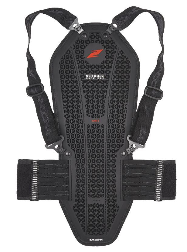 Zandona Netcube Back Pro X7 Back Protector Black FREE 1 YEAR Returns, FREE UK Delivery | ThrottleChimp