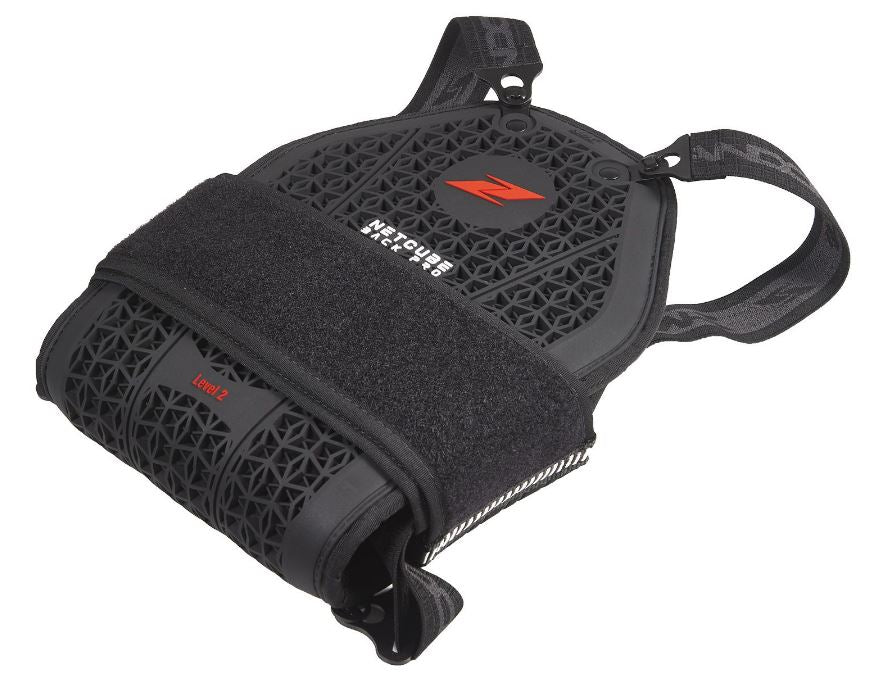 Zandona Netcube Back Pro X7 Back Protector Black FREE 1 YEAR Returns, FREE UK Delivery | ThrottleChimp