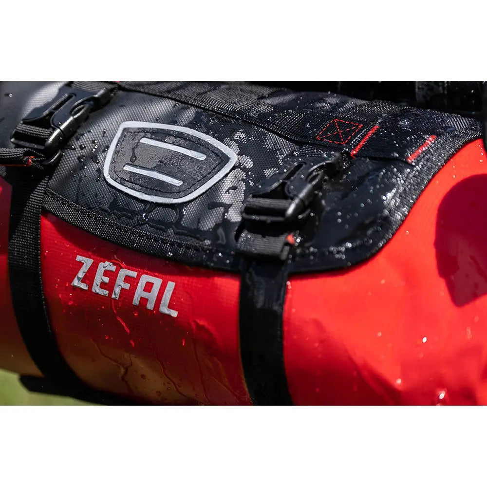 Zefal Z Adventure F10 Cycle Handlebar Bag Red / Black - 10 Litre - FREE 1 YEAR Returns, FREE UK Shipping | ThrottleChimp