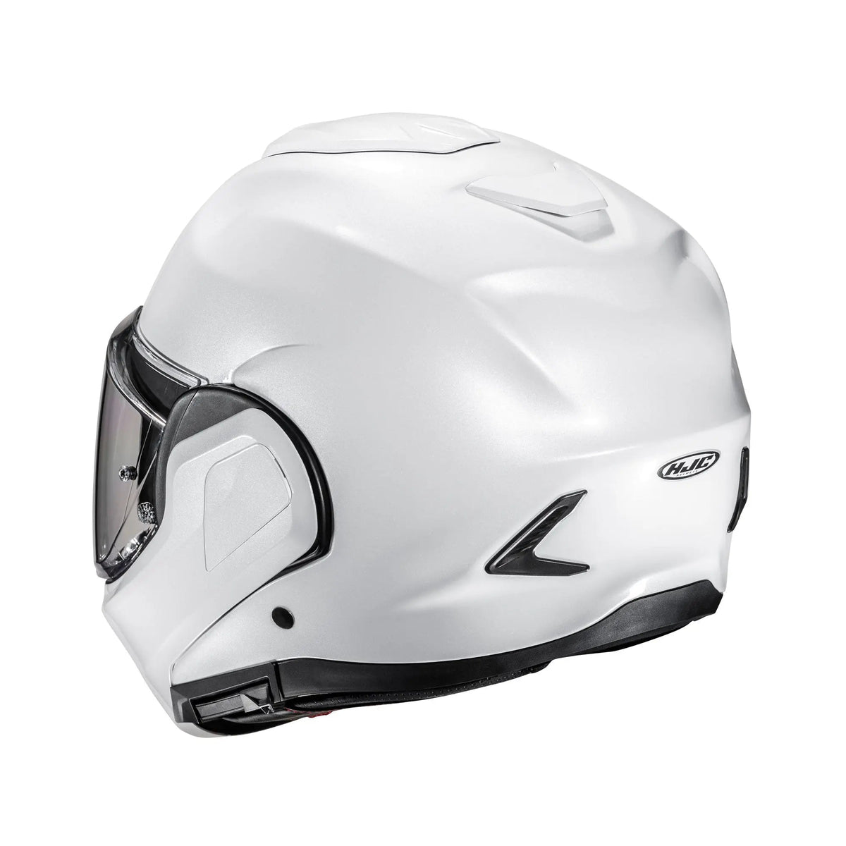 HJC F100 Pearl White