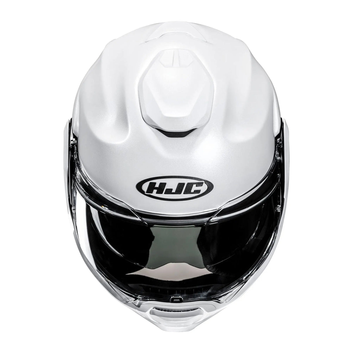 HJC F100 Pearl White