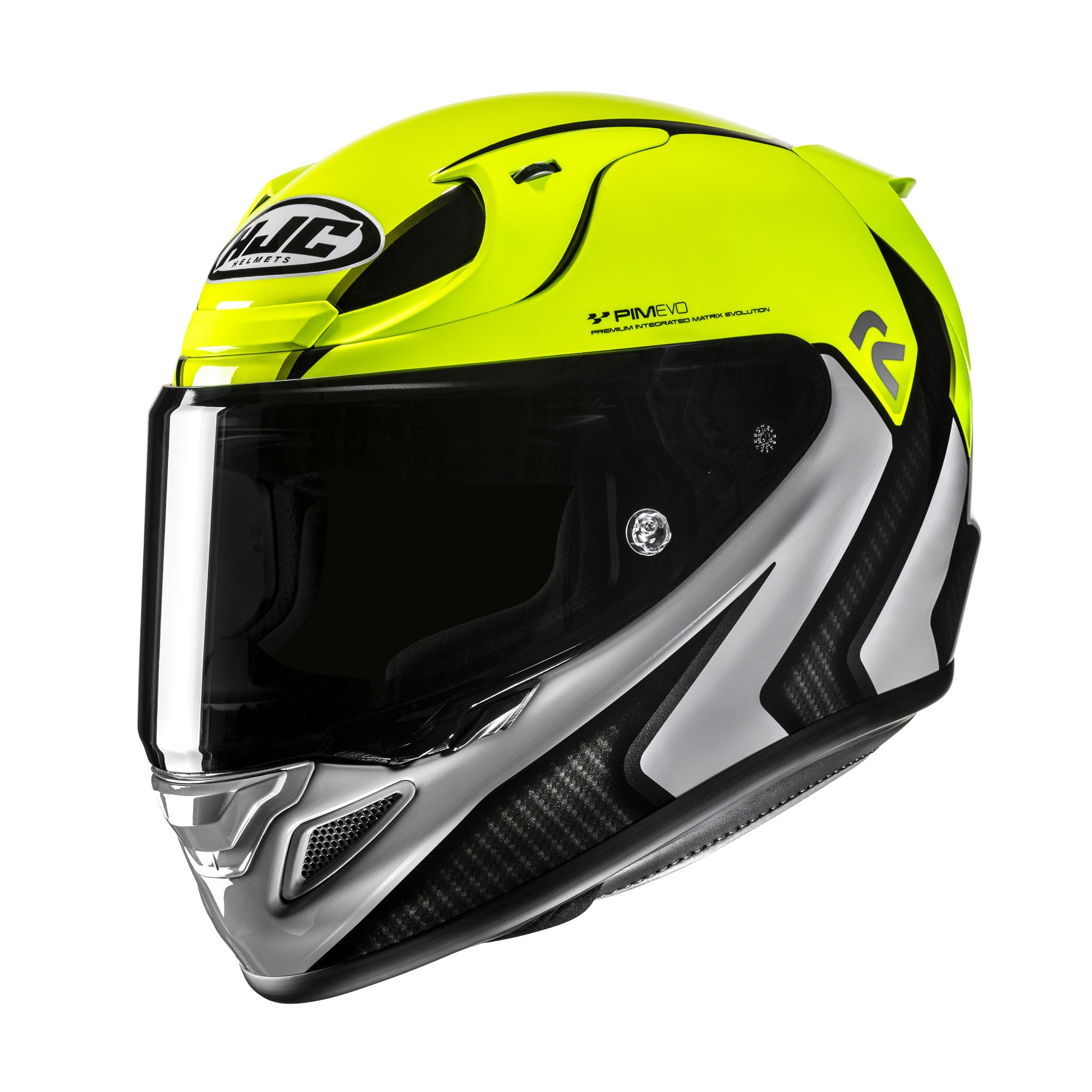 HJC RPHA 12 Kos Full Face Helmet MC3H Yellow FREE 1 YEAR Returns, FREE UK Delivery | ThrottleChimp